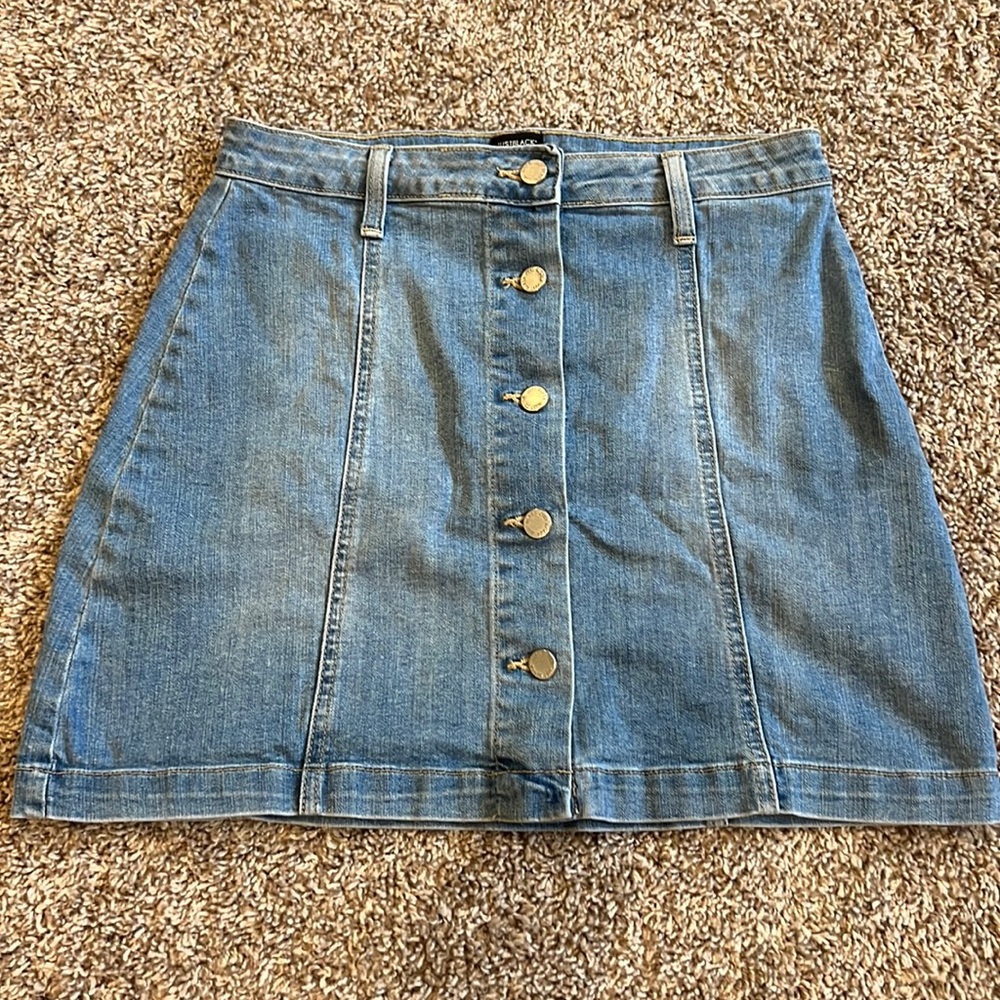 Denim skirt